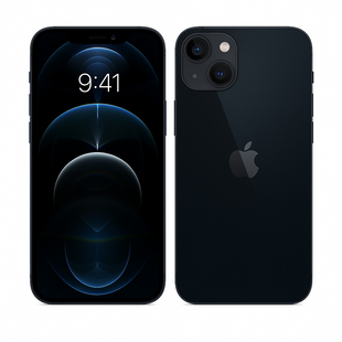 Смартфон Apple iPhone 13 128Gb SIM+eSIM Midnight (MLPF3/MLML3) 183663 фото
