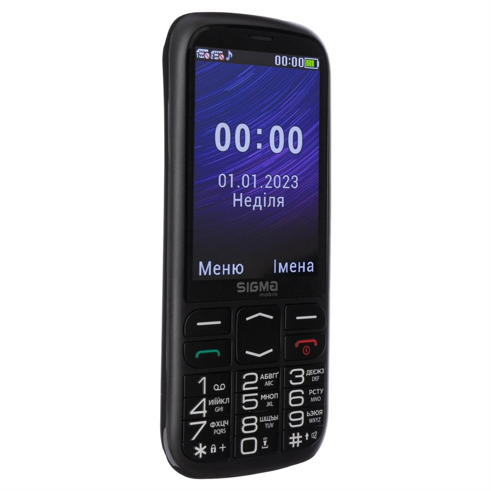 Мобільний телефон Sigma mobile Comfort 50 Optima Black 109692 фото