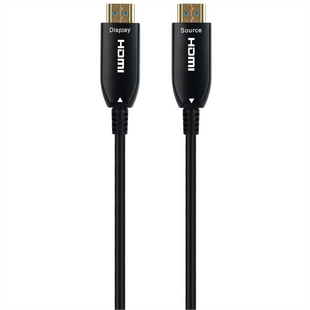 Кабель HDMI Cablexpert HDMI - HDMI V 2.1 (M/M) (CCBP-HDMI8K-AOC-25M-EU) 25м Чорний (Black) 189217 фото